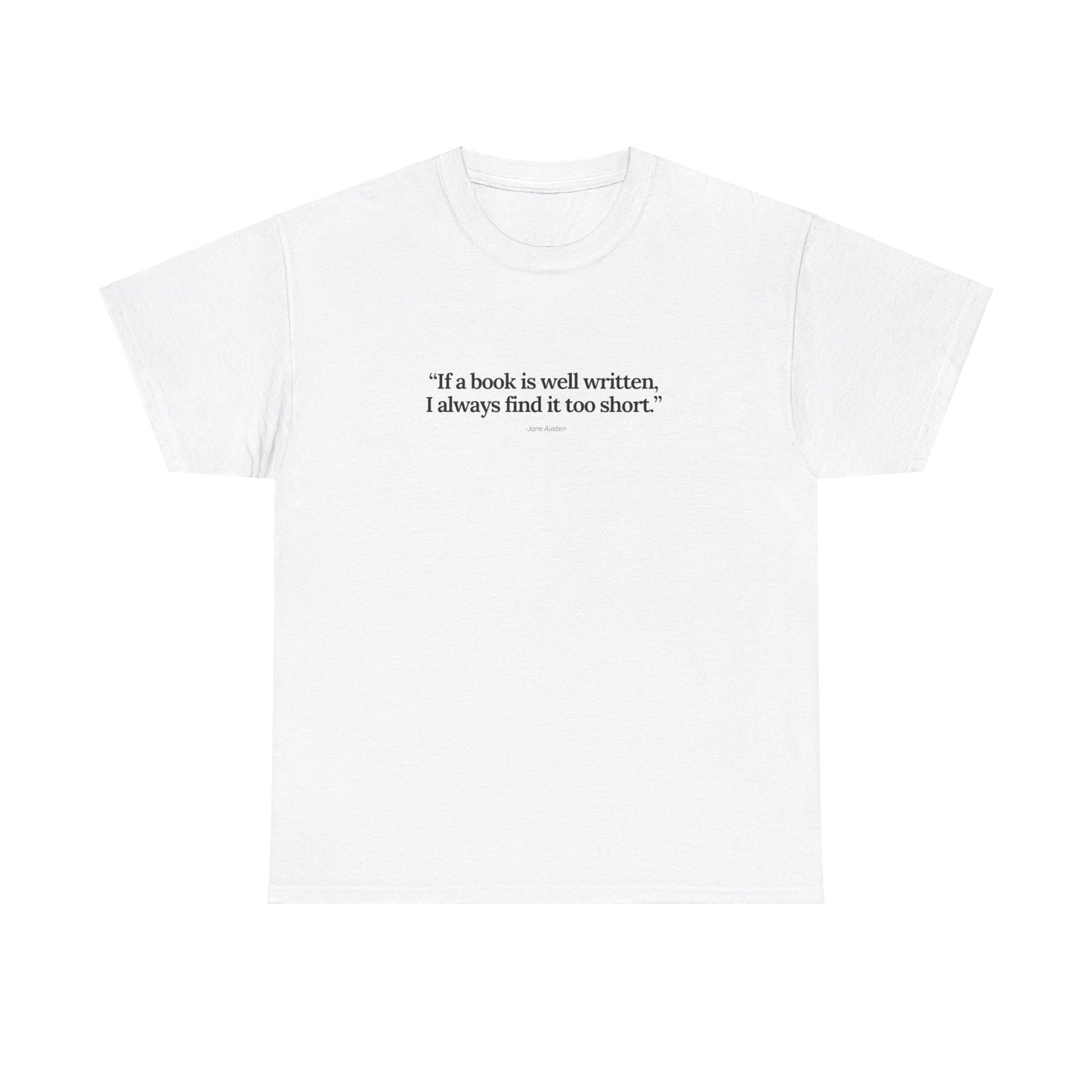 Jane Austen Writing Tee