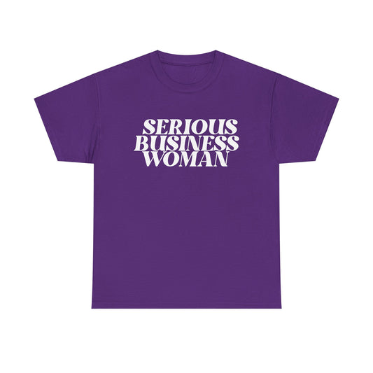 Serious Business Woman Tee