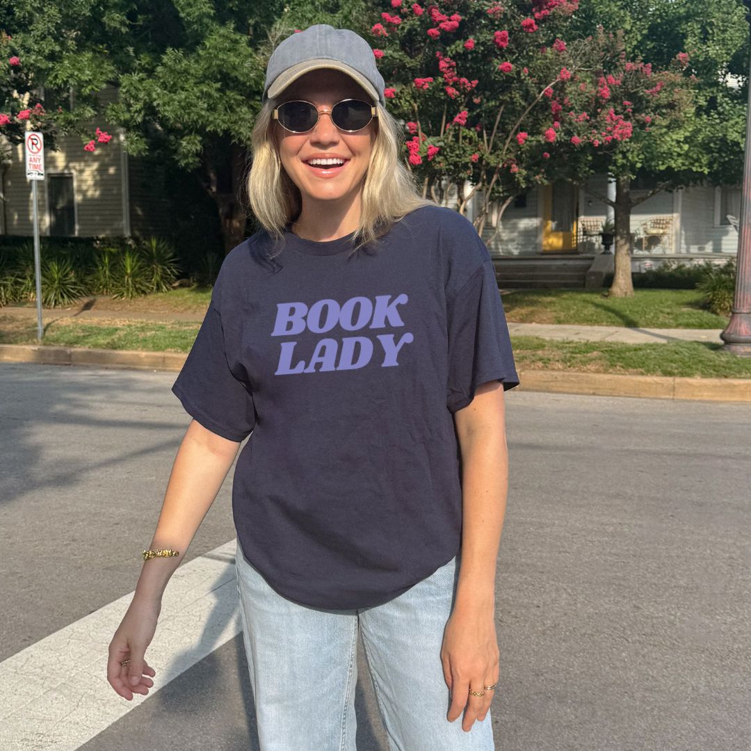 Book Lady Tee