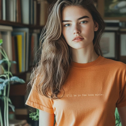 I'll be in the book aisle